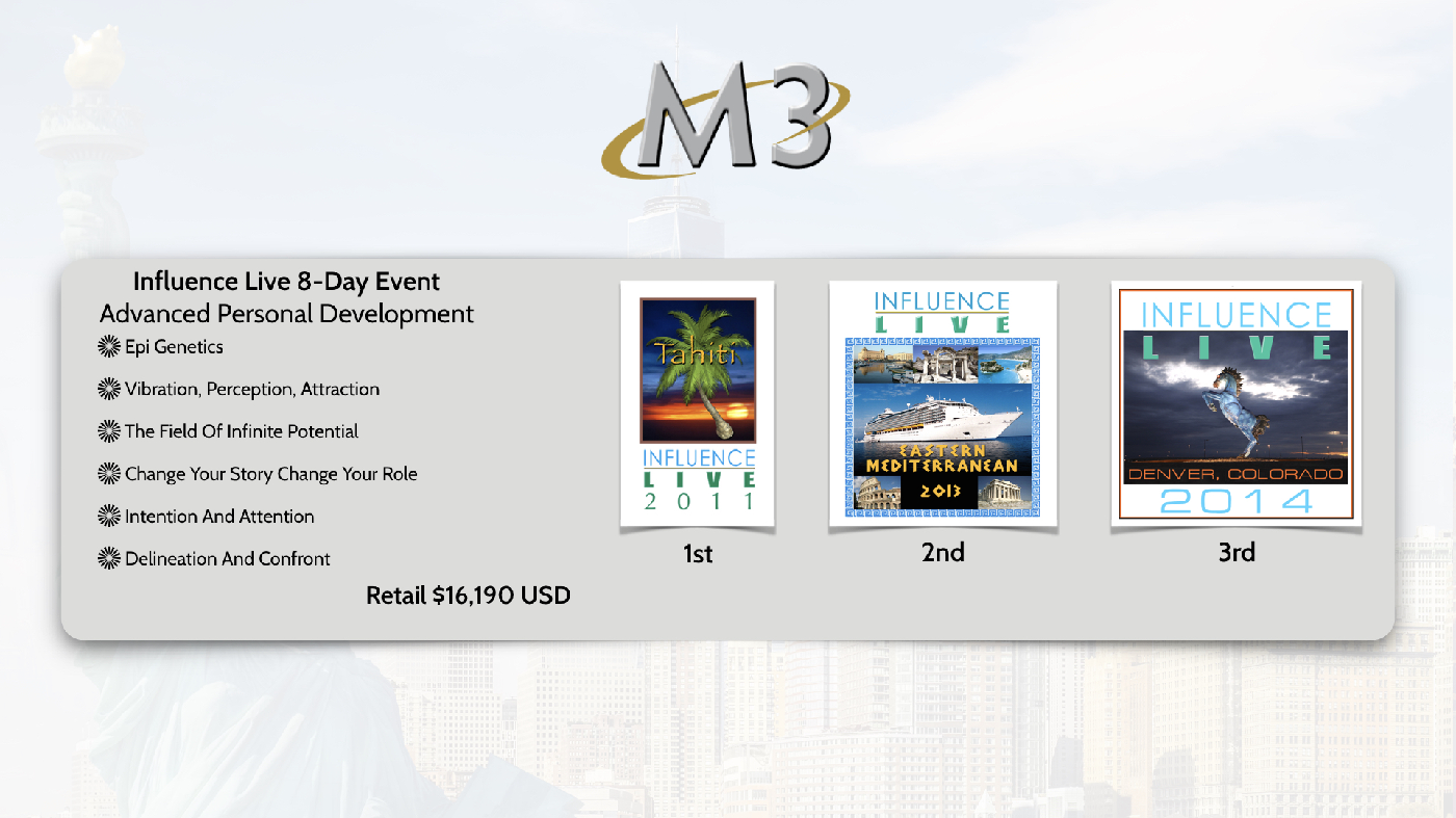 Prosperity Of Life M3 Influence Live